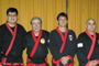 SABON NIM MATEO BASSI Y MAESTRO GERARDO LUNA JUNTO AL MAESTRO GONZALEZ  Y EL GRAN MAESTRO CARLOS ULLOA