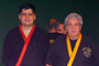 SABON NIM MATEO BASSI JUNTO AL GRAN MAESTRO CARLOS DOORN 10 DAN CREADOR DE LA ESCUELA MUBIKUAN DESAPARECIDO HACE POCO TIEMPO, UNA PÉRDIDA PARA LAS ARTES MARCIALES